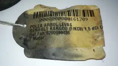 Автозапчастина б/у шків розподільного валу для RENAULT KANGOO (F/KC0) 1.5 dCi Diesel CAT 57 CV / 42 KW Посилання на OEM IAM 8200048486  