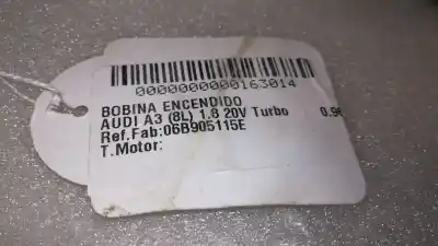 Second-hand car spare part ignition coil for audi a3 (8l1) 1.8 t oem iam references 06b905115e  