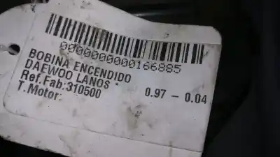Peça sobressalente para automóvel em segunda mão bobina de ignição por daewoo lanos lanos referências oem iam 310500  