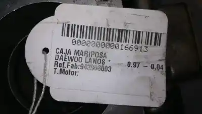 Pezzo di ricambio per auto di seconda mano Scatola Della Farfalla per DAEWOO LANOS LANOS Riferimenti OEM IAM 943006003  