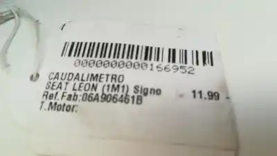 Pezzo di ricambio per auto di seconda mano Misuratore Di Flusso per SEAT LEON (1M1) 1.6 Riferimenti OEM IAM 06A906461B  