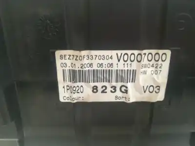 Peça sobressalente para automóvel em segunda mão quadrante por seat leon (1p1) comfort limited referências oem iam sez7z0f3370304  