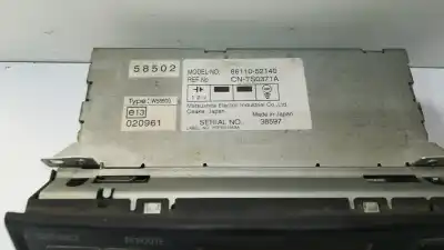 Автозапчастина б/у аудіо система / радіо cd для toyota yaris (ncp1/nlp1/scp1) 1.4 d-4d linea luna посилання на oem iam 8611052140  