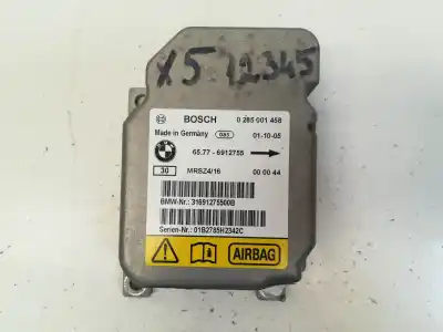 Peça sobressalente para automóvel em segunda mão centralina de airbag por bmw x5 (e53) 3.0i referências oem iam o285001458  