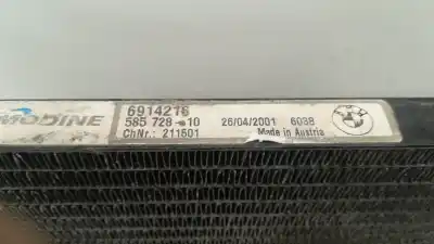 Second-hand car spare part heating / air conditioning radiator for bmw x5 (e53) 3.0i oem iam references 58572810  