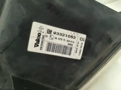 Peça sobressalente para automóvel em segunda mão farol / farolim direito por opel meriva blue line referências oem iam 1216152  