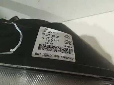 Second-hand car spare part right headlight for ford focus berlina (cap) ambiente (d) oem iam references 4m5113w029af