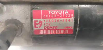 Автозапчастина б/у двигун запускається для toyota yaris (ncp1/nlp1/scp1) 1.3 16v cat посилання на oem iam 2280008540  