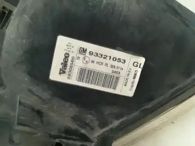 Second-hand car spare part right headlight for opel meriva blue line oem iam references   