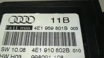 Second-hand car spare part left front window motor for audi a8 (4e2) 3.0 tdi quattro oem iam references 4e1 959 801b  