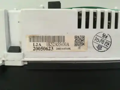 Peça sobressalente para automóvel em segunda mão quadrante por kia carnival 2.9 crdi vgt active referências oem iam 0k52a55430a  