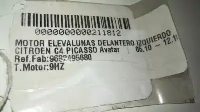 Pezzo di ricambio per auto di seconda mano motore alzacristalli anteriore sinistro per citroen c4 picasso i monospace (ud_) 1.6 hdi riferimenti oem iam   