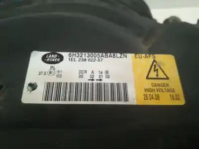 Second-hand car spare part left headlight for land rover range rover (lm) tdv8 hse oem iam references 5dv008290-00  