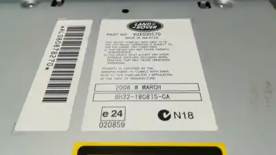 Second-hand car spare part audio system / radio cd for land rover range rover (lm) tdv8 hse oem iam references 8h3218c815ca  