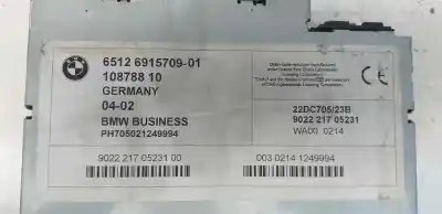 Peça sobressalente para automóvel em segunda mão sistema de áudio / rádio cd por bmw 3 compact (e46) 316 ti referências oem iam 6512691570901
