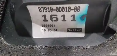 Second-hand car spare part right rearview mirror for toyota yaris (ncp1/nlp1/scp1) 1.3 expo oem iam references 87910-0d010-00  