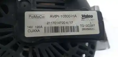 Peça sobressalente para automóvel em segunda mão alternador por ford fiesta (ccn) black edition referências oem iam tg12c087  