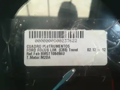 Peça sobressalente para automóvel em segunda mão quadrante por ford focus lim. (cb8) trend referências oem iam bm5t10849au  