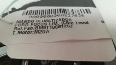 Second-hand car spare part climate control for ford focus lim. (cb8) trend oem iam references bm5t18c612cj