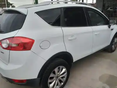 Second-hand car spare part exterior right rear door handle for ford kuga (cbv) titanium oem iam references 3m51r22404