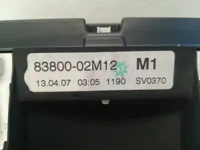 Peça sobressalente para automóvel em segunda mão quadrante por toyota auris luna+ referências oem iam 8380002m12  