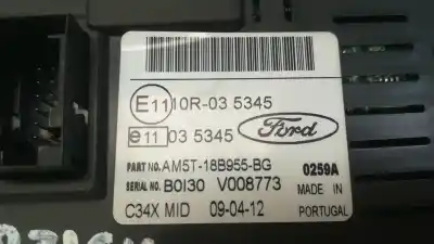 Second-hand car spare part multifunction display for ford focus lim. (cb8) trend oem iam references 10r035345  