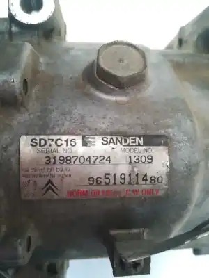 Автозапчастина б/у  для CITROEN C4 PICASSO I MONOSPACE (UD_)  Посилання на OEM IAM 9651911480  