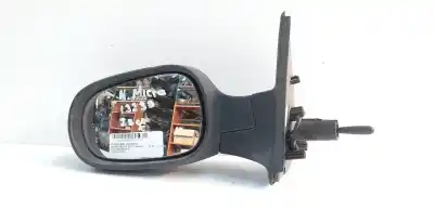 Peça sobressalente para automóvel em segunda mão espelho retrovisor esquerdo por nissan micra (k12e) acenta referências oem iam e2011031  