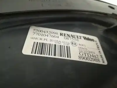 Автозапчасти б/у левая фара за renault scenic (ja..) 1.9 dci century 102 cv / 75 kw ссылки oem iam 7700432098