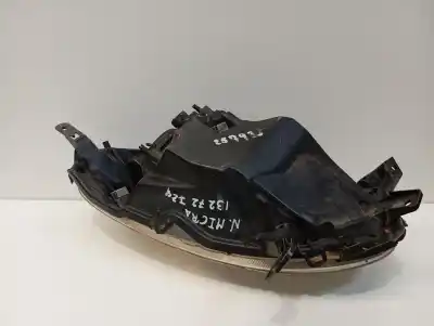 Second-hand car spare part left headlight for nissan micra (k12e) acenta oem iam references 26060ax700  