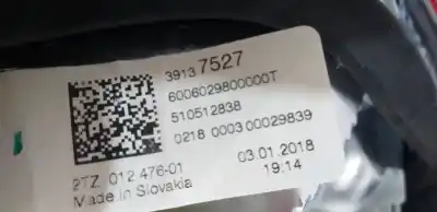 Автозапчасти б/у ВНУТРЕННИЙ ЛЕВЫЙ ЗАДНИЙ ФОНАРЬ за OPEL CROSSLAND X / CROSSLAND (P17, P2QO)  ссылки OEM IAM 6006029800000T  
