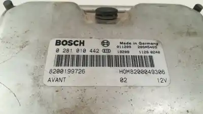 Second-hand car spare part ecu engine control for renault scenic (ja..) 1.9 dti diesel 80 cv / 59 kw oem iam references 0281010442  