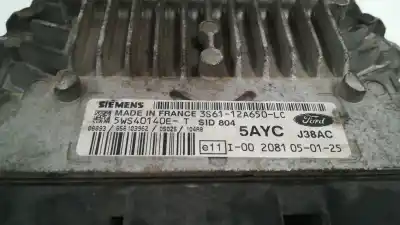 Peça sobressalente para automóvel em segunda mão centralina de motor uce por ford fiesta (cbk) ambiente referências oem iam 5ws40140e  