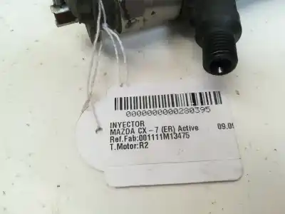 Second-hand car spare part injector for mazda cx-7 (er) active oem iam references 001111m13475  