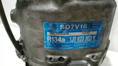 Second-hand car spare part air conditioning compressor for seat leon (1m1) 1.9 tdi oem iam references 1j0820803k  