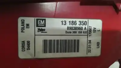 Автозапчастина б/у лівий ход ліхар для opel corsa d ´´111 years´´ посилання на oem iam   