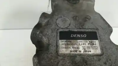 Pezzo di ricambio per auto di seconda mano compressore aria condizionata per toyota yaris (ncp1/nlp1/scp1) 1.0 linea luna riferimenti oem iam 4472206254  