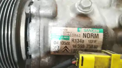 Second-hand car spare part air conditioning compressor for citroen c4 picasso i monospace (ud_) 1.6 hdi oem iam references 9659875880  