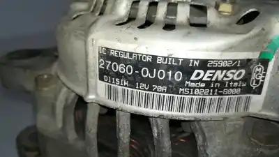 Автозапчастина б/у генератор для toyota yaris (ncp1/nlp1/scp1) 1.0 linea luna посилання на oem iam 270600j010  