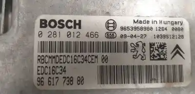 Автозапчасти б/у блок управления двигателем за citroen xsara picasso (n68) 1.6 hdi ссылки oem iam 0281012466