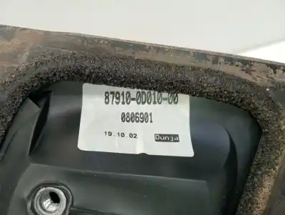 Автозапчастина б/у правий задний огляд для toyota yaris (ncp1/nlp1/scp1) 1.0 linea luna посилання на oem iam 879100d01000  