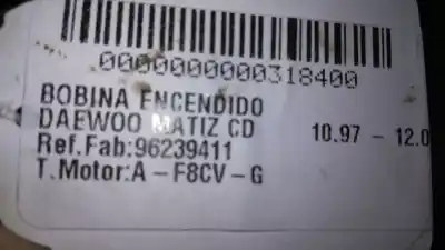 Peça sobressalente para automóvel em segunda mão bobina de ignição por daewoo matiz cd referências oem iam 96239411