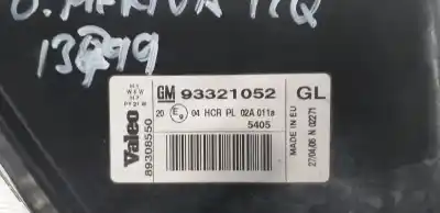 Peça sobressalente para automóvel em segunda mão farol / farolim esquerdo por opel meriva blue line referências oem iam 93321052  