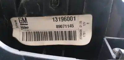 Second-hand car spare part right tailgate light for opel meriva blue line oem iam references 13196001  