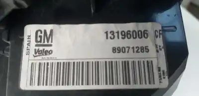 Second-hand car spare part right tailgate light for opel meriva blue line oem iam references 13196001  