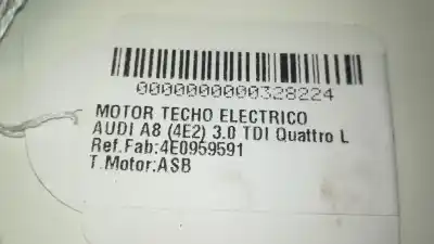 Автозапчастина б/у електричний двиг на дах для audi a8 (4e2) 3.0 tdi quattro посилання на oem iam 4e0959591  