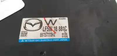 Second-hand car spare part ecu engine control for mazda 5 (cr19) 2.0 (crew) oem iam references lf5w188881c  