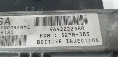 Second-hand car spare part ecu engine control for citroen c2 audace oem iam references 9642222380  