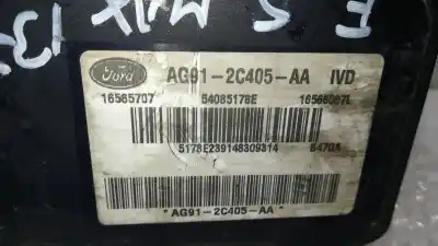 Second-hand car spare part abs for ford s-max (ca1) titanium (03.2010->) 140 cv / 103 kw oem iam references ag912c405aa  