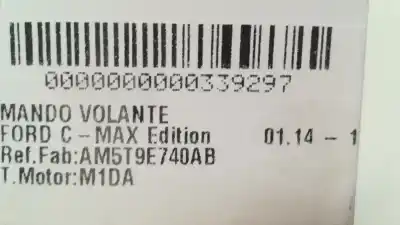Pezzo di ricambio per auto di seconda mano controllo del volante per ford grand c-max edition riferimenti oem iam am5t9e740ab  